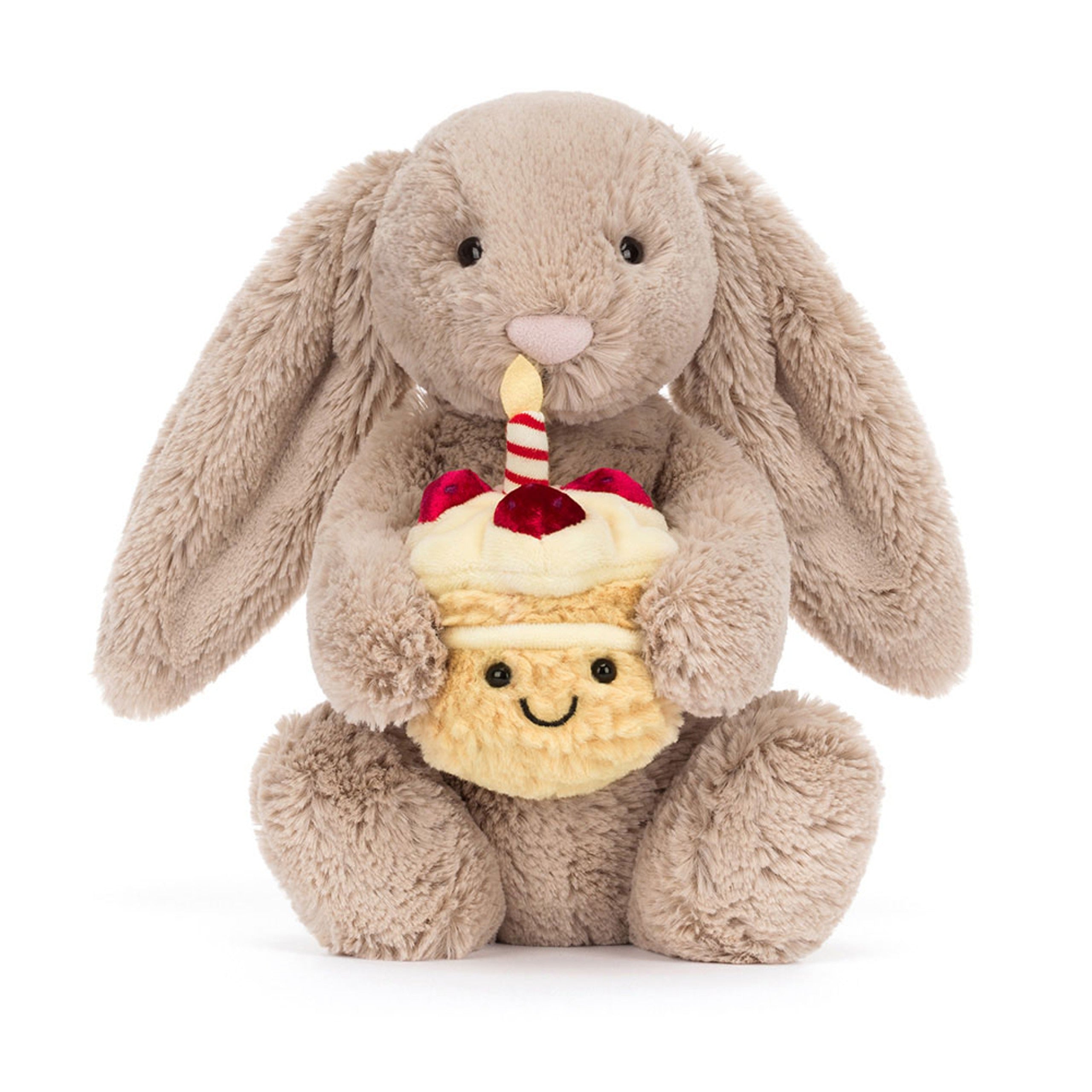 Bashful Beige Bunny – Birthday Edition