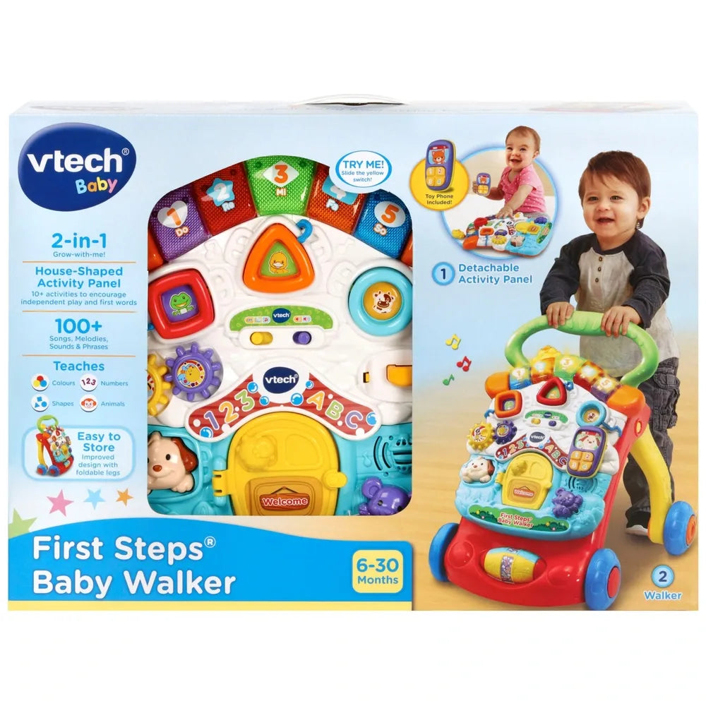 VTech Red First Steps Walker for Babies